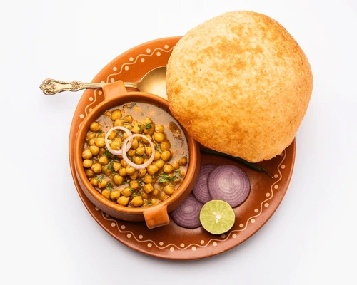 Chickpea & Fried Bread Combo
