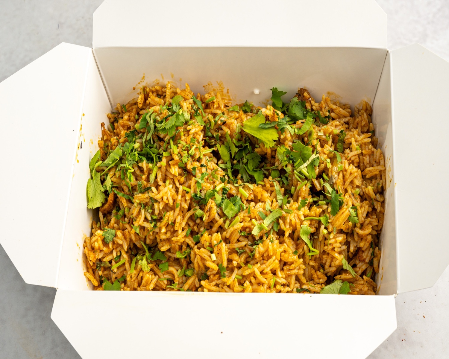 Goat Biryani Rice Bowl