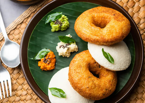 Sambhar Idly/Vada (combo)