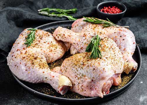 Quarter Chicken (uncooked)