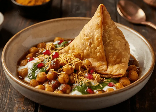 Kachori Channa/Chaat