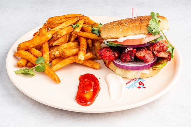 Tandoori Chicken Burger