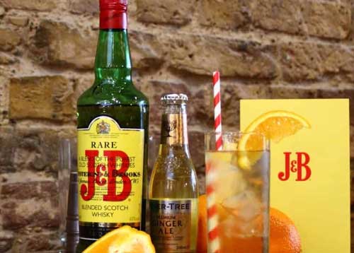 J & B Rare Scotch Whisky